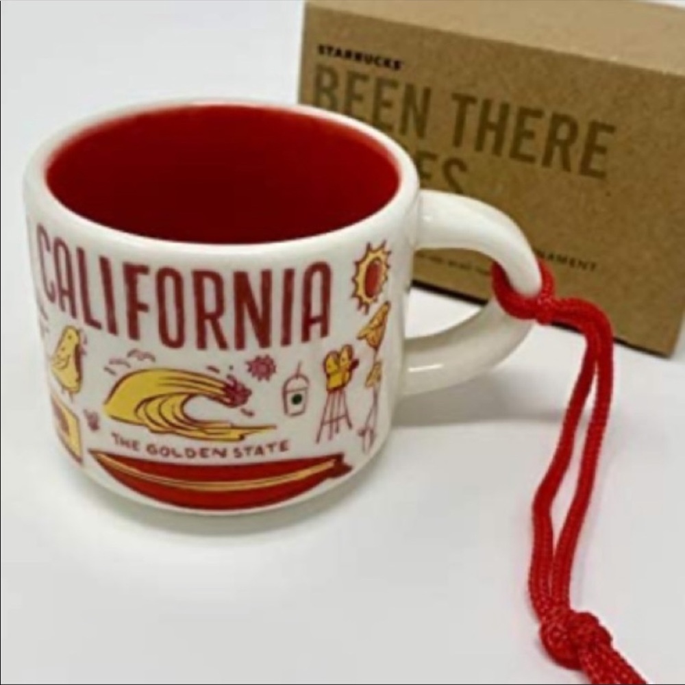 Starbucks California Ceramic Mug Ornament